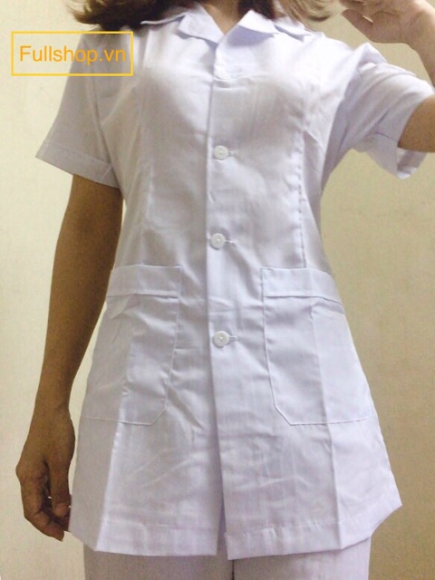 Bộ áo quần blouse nam nữ cộc tay chất Lon Nhật đẹp
