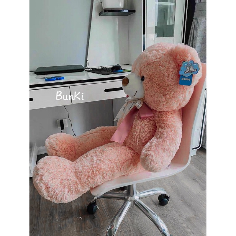 GẤU BÔNG TEDDY SWEET HUG 100CM KHỔ VẢI CAO CẤP BUNKI