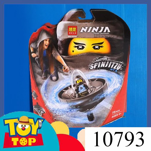 [Một hộp] Xếp hình lắp ghép non - lego ninjago con quay lốc xoáy masters spinjitzu ninja Bela 10791 - 10796