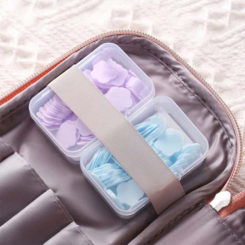 Xà Phòng Giấy Mini Rửa Tay Tiện Lợi Đi Du Lịch, Xà Phòng Giấy Rửa Tay Cho bé Tiện Lợi