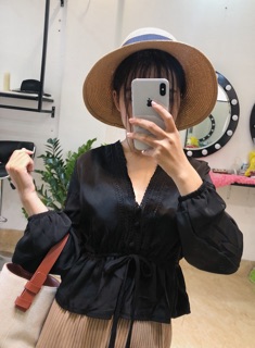 Áo sơmi tay bồng