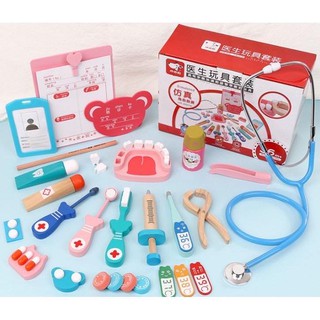 Bộ đồ chơi bác sỹ bằng gỗ_ bản full_đẹp_TA108