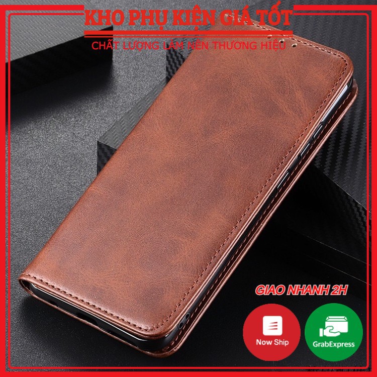Bao da iphone nắp gập kèm ví iPhone 7 8 6 6S Plus X XR Xs Max 11 12 Mini Pro Max da cao cấp, mềm xịn, bền màu