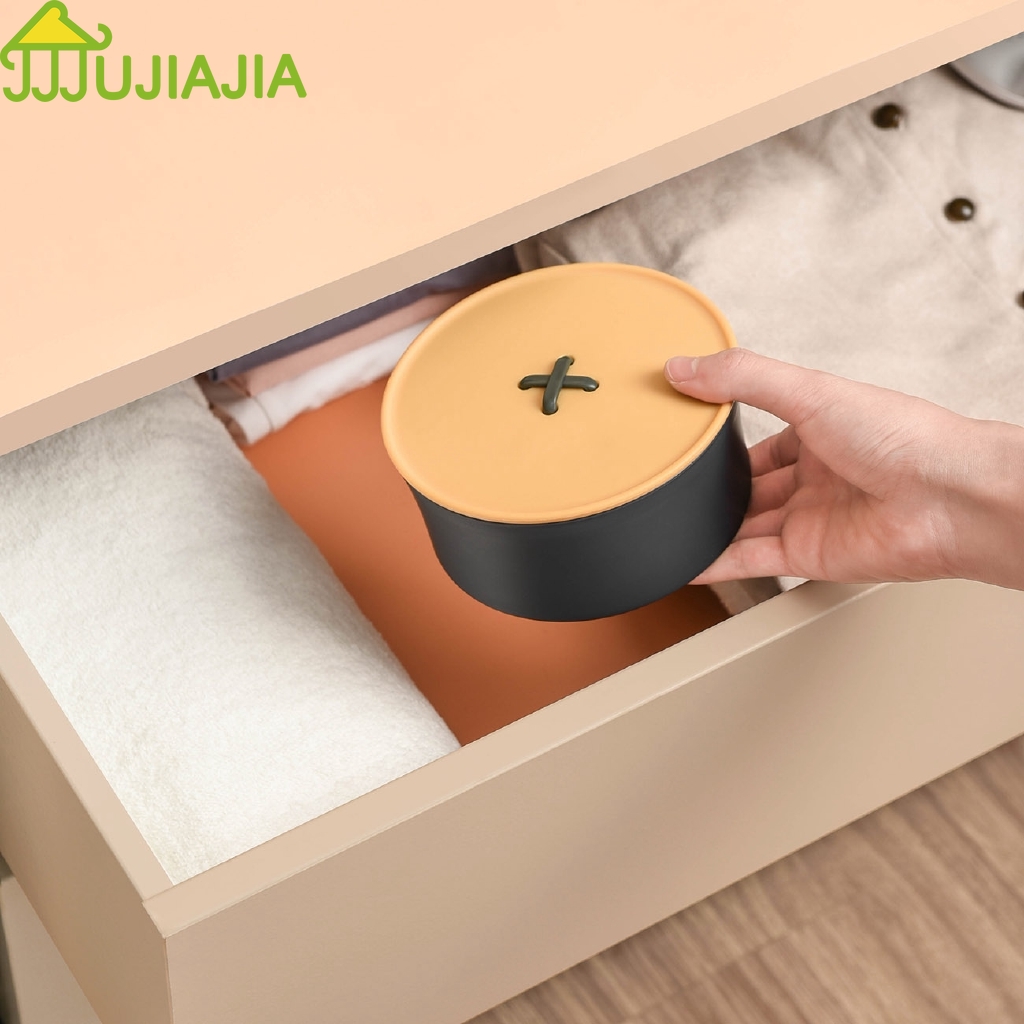 Hộp Đựng Dụng Cụ May Vá JUJIAJIA Hình Tròn Tiện Lợi