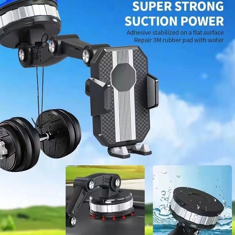 360° Giá Đỡ Điện Thoại Gắn Kính Chắn Gió Trên Xe Hơi Có Giác Hút Tiện Dụng