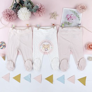 Sét 3 quần liền tất màu hồng HM