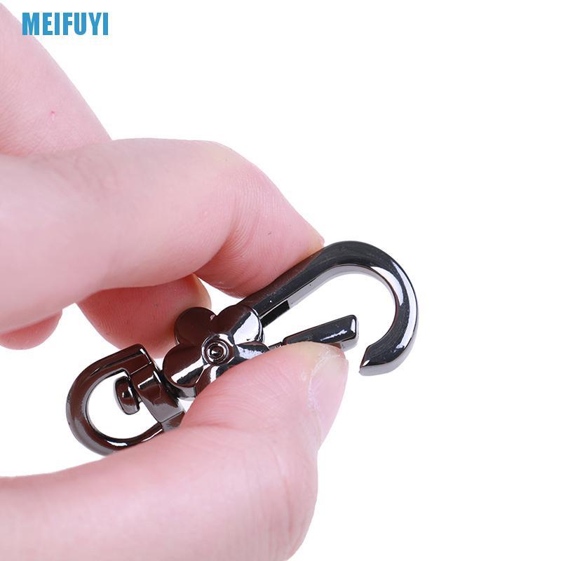 Móc Kẹp Túi Xách Bằng Kim Loại Hình Hoa 439v