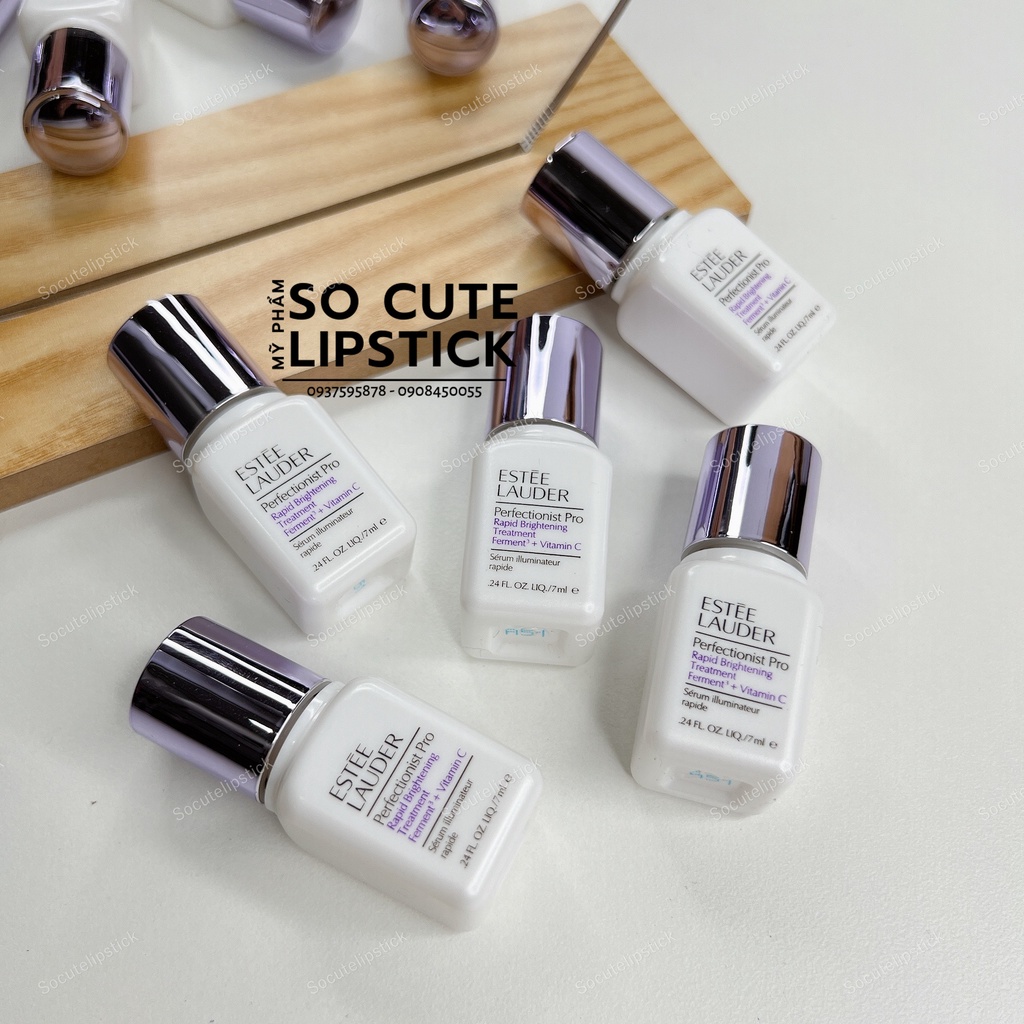 Unbox 15ml - Serum làm trắng, trẻ hoá làn da của Esste Perfectionist Pro Treatment Ferment &amp; Vitamin C Minisize 7ml