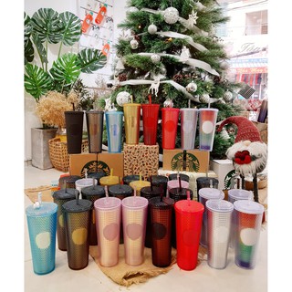 Ly Starbucks Studded và Disco Ball Collection phiên bản giới hạn size Venti 709ml - Lamaisonde1991