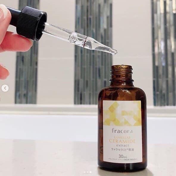 Tinh Chất Fracora Cho Da Nám, Dưỡng Trắng Da Lamellar Ceramide Extract Serum 30ml Nhật Bản [Hàng-Auth]