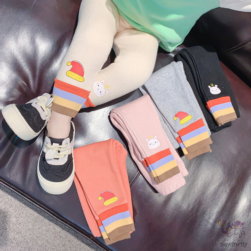 Quần Legging Phối Màu Kiểu Dáng Thời Trang Dành Cho Bé Gái