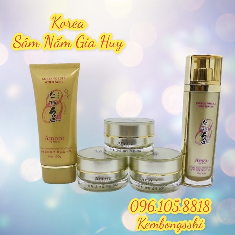 COMBO Kem Mờ Nám Tàn Nhan AMORE HÀN QUỐC