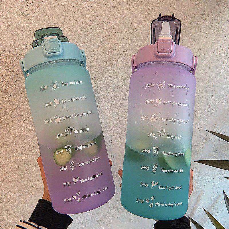 MVP172 Bình Nước Thể Thao Dung Tích 2l Tiện Dụng Tặng kèm sticker