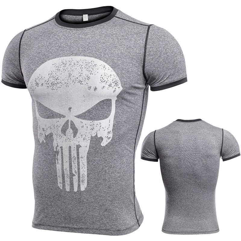 Áo Thể Thao Nam Thun Lạnh Tay Ngắn Áo Nam Tập Gym