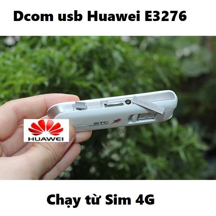 Dcom Huawei 3G 4G E3276 Chạy Đa Mạng,Kết Nối Nhanh Usb thông minh Công Nghệ 4.0 Chuyên Dùng Chạy ads Đổi IP | WebRaoVat - webraovat.net.vn