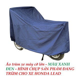 Bạt phủ bảo vệ xe máy cỡ lớn ( nhiều màu) - trùm được xe LEAD - SH mode - Future - Airblade - SH150i - Vision - Grande