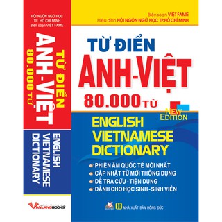 Sách Vanlangbooks - Từ Điển Anh - Việt 80.000 Từ (Vl)
