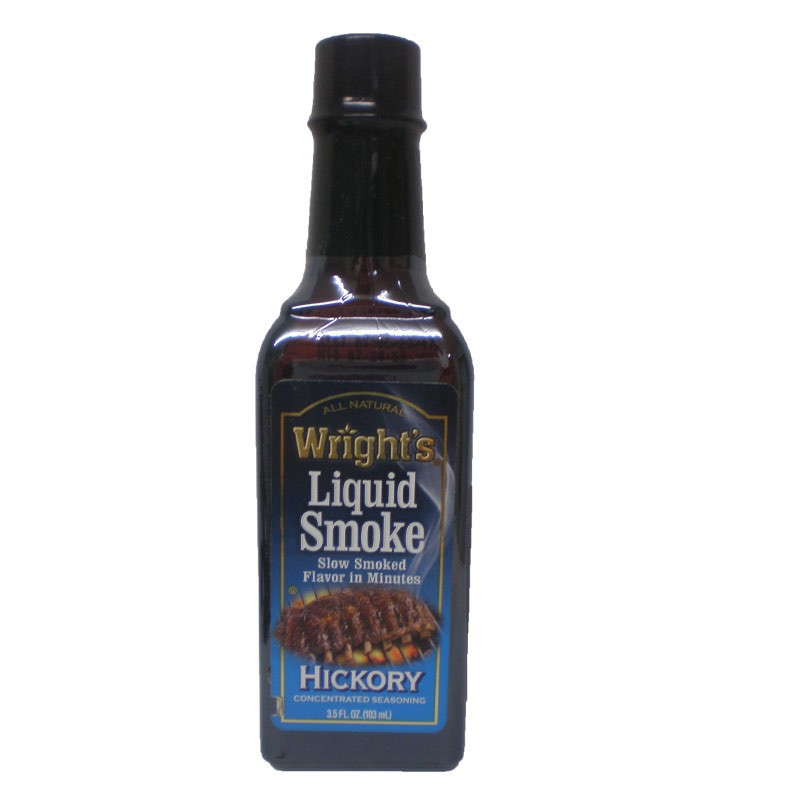 Nước xông khói / mùi khói tự nhiên hiệu Wrights Liquid Smoke - Hàng nhập Mỹ 103ml