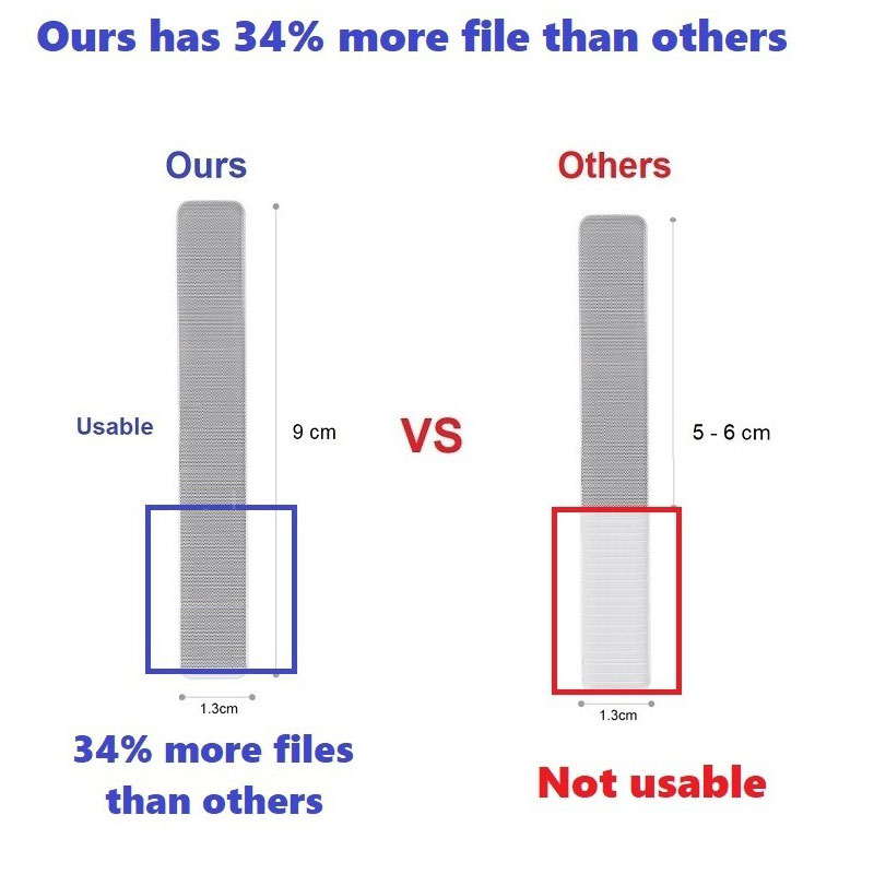 Giũa móng tay bằng thủy tinh tiện dụng để làm móng tay nghệ thuật