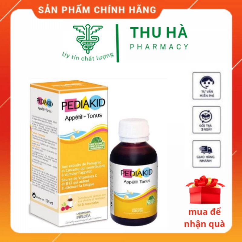 [Nhập khẩu] Pediakid 22 vitamin , apeptit , imuno fort - Hàng nhập khẩu chính hãng