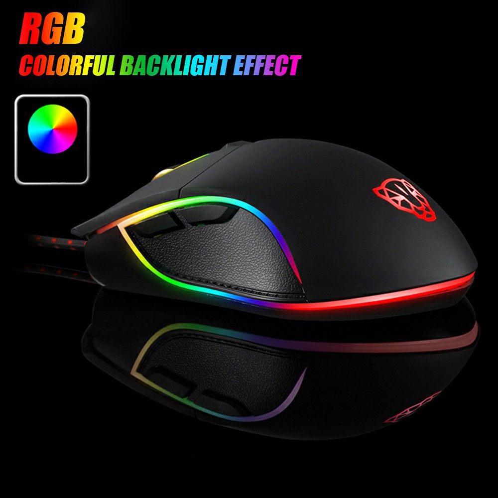 Chuột Gaming Motospeed V30 có dây đèn LED RGB chất lượng cao