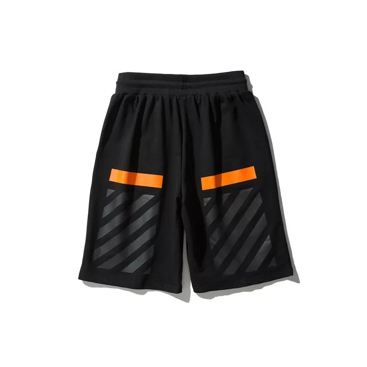 Quần Short thun OFF WHITE ORANGE Unisex