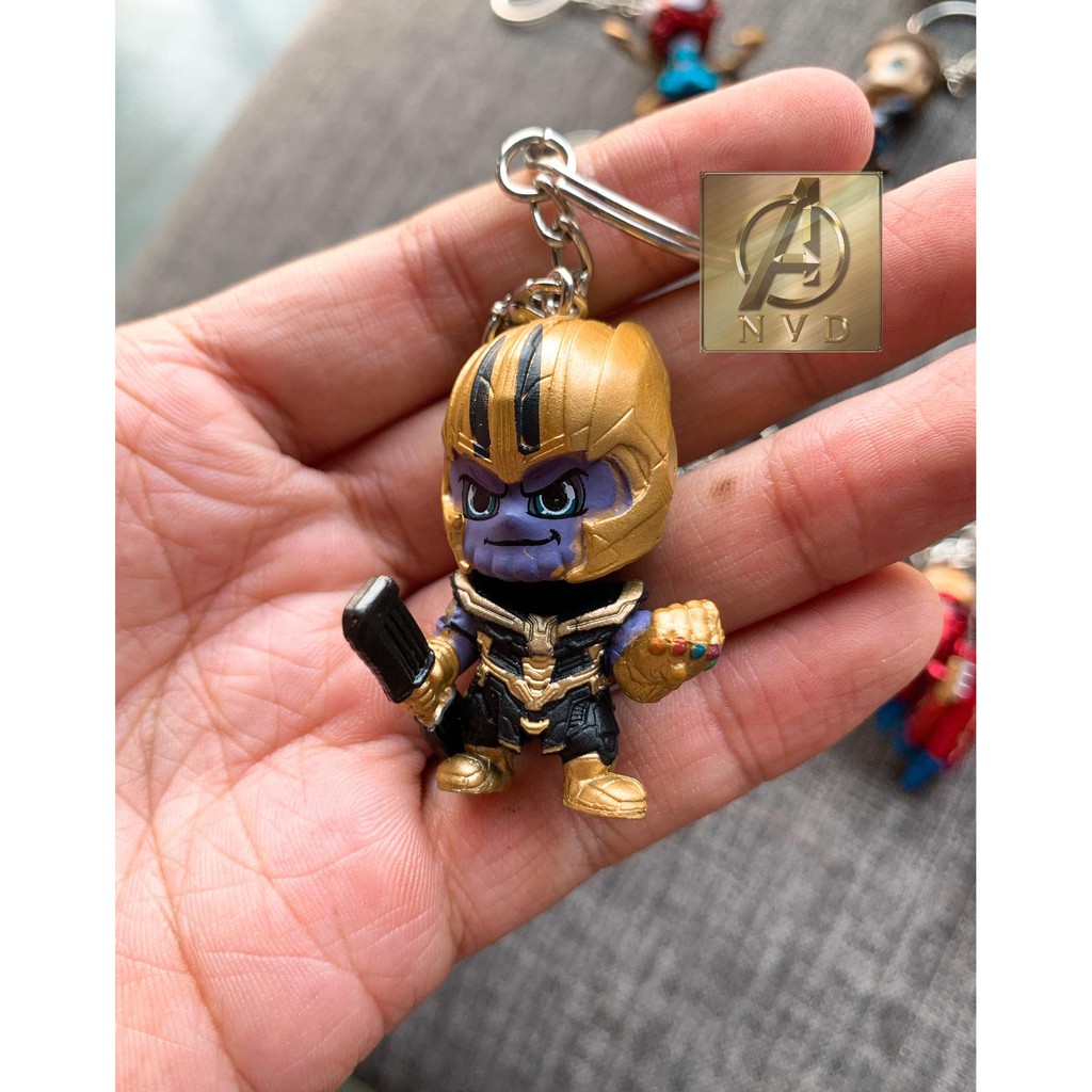 Móc khoá Marvel chibi cực cute