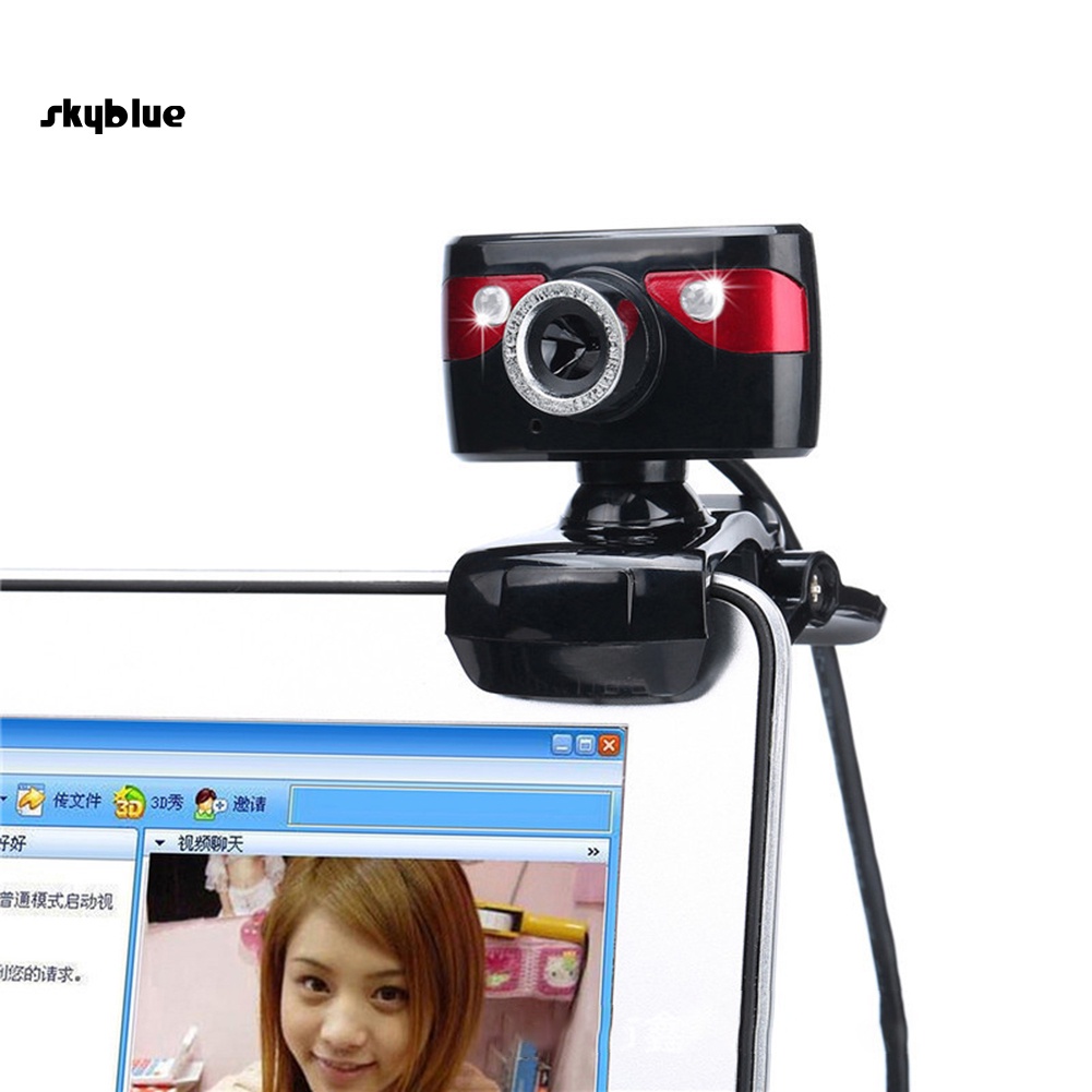 Webcam USB HD có micro hỗ trợ quay đêm cho laptop/PC | BigBuy360 - bigbuy360.vn