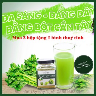 [LIM] Bột Cần Tây: detox, hỗ trợ giảm cân lọ lớn 150g.