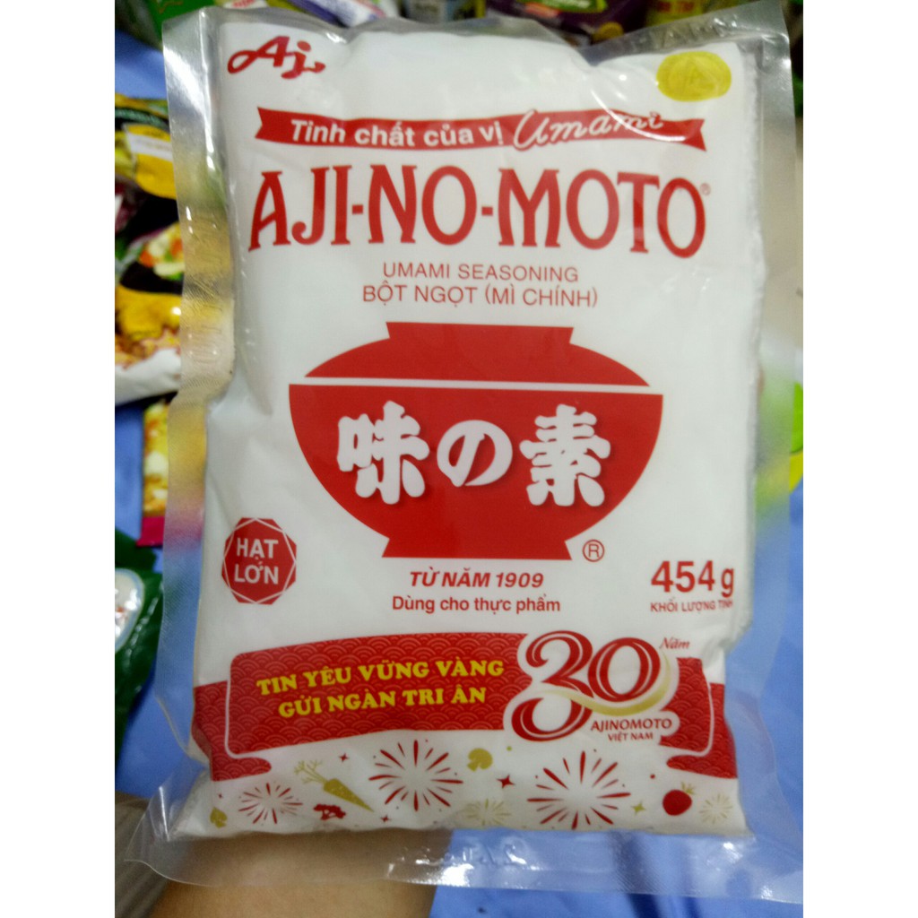 Bột ngọt (mì chính) Ajinomoto, gói 454g