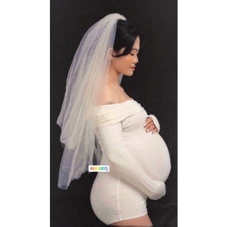 Bodysuit bầu bẹt vai