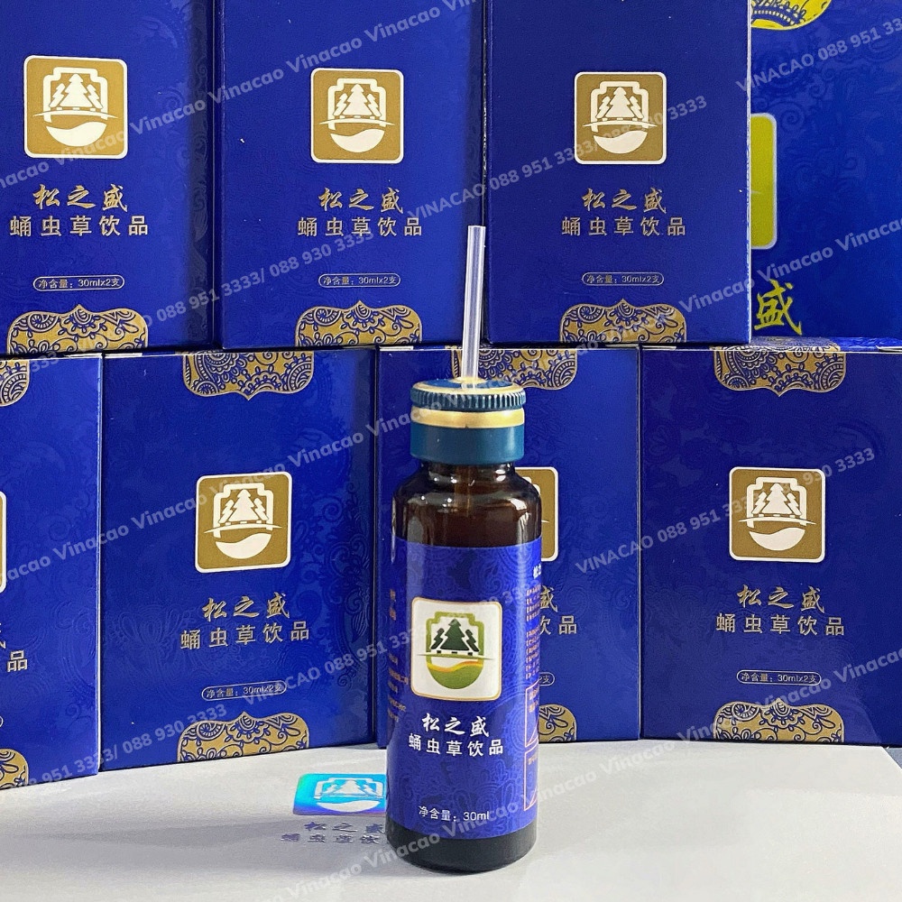 Đông trùng hạ thảo Trung Hoa cao cấp dạng nước - Bồi bổ sức khỏe, tăng sức đề kháng, bổ gan, giảm mỡ máu