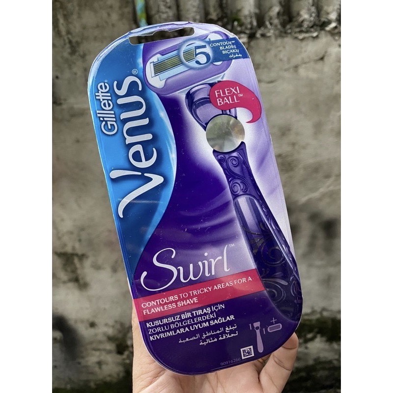 Dao cạo nữ Gillette Venus Swirl 5 lưỡiMade in Germany