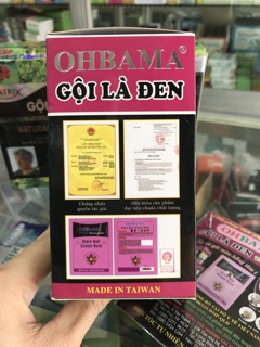 GỘI LÀ ĐEN THẢO DƯỢC OHBAMA