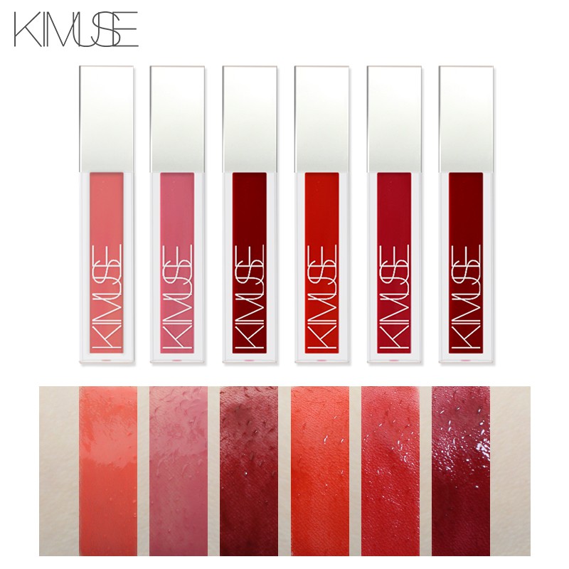 Son môi KIMUSE bền màu hiệu ứng bóng đẹp sành điệu | BigBuy360 - bigbuy360.vn