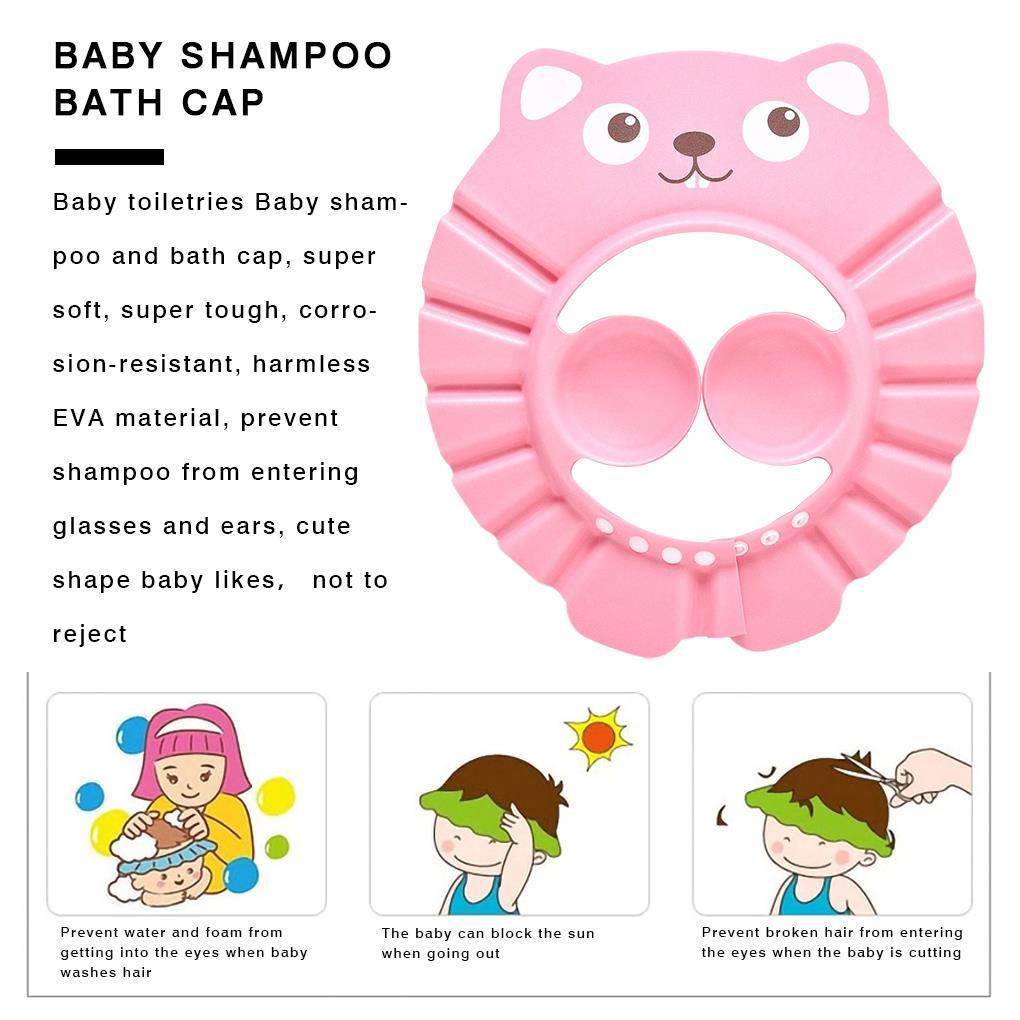 Mũ Tắm EVA Chống Nước Họa Tiết Hoạt Hình Thiết Kế 2 # Cho Bé