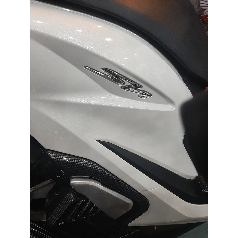 Tem chữ nổi logo sh đỏ Sh 2020 2021-2022 chính hãng Honda ( giá 1 bên)