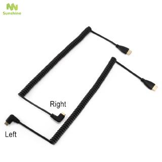 Dây Cáp Xoắn Lò Xo Hdmi Trái / Phải 1080p