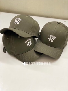 Nón kết thêu logo số