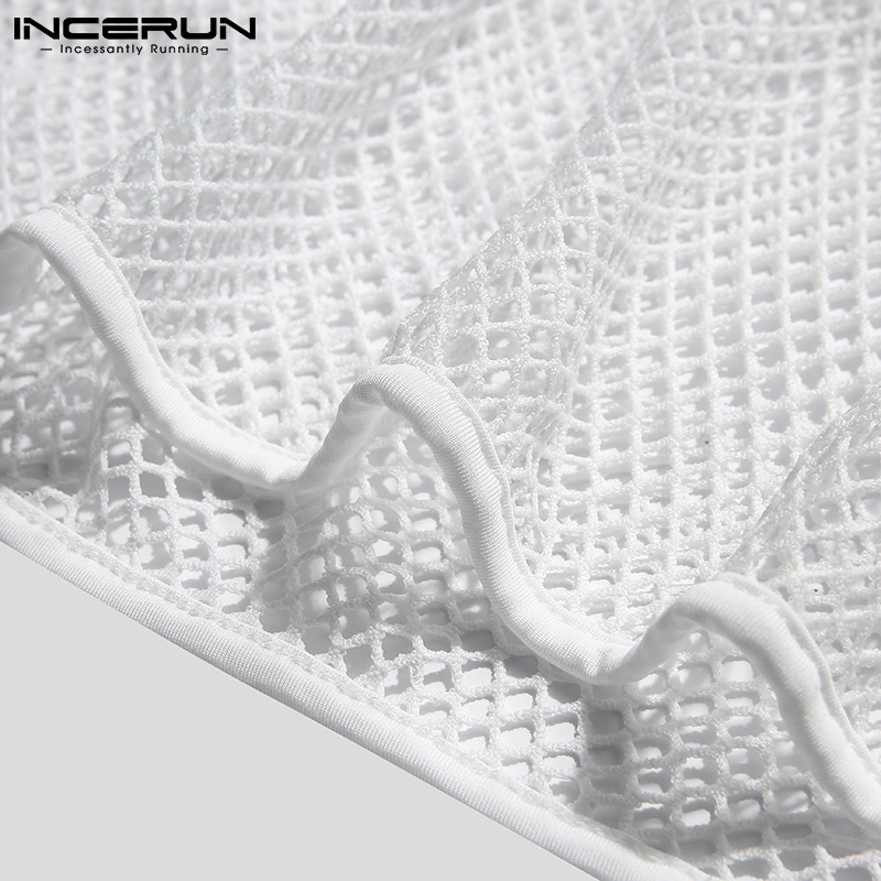 Áo thun ba lỗ INCERUN thời trang dành cho nam