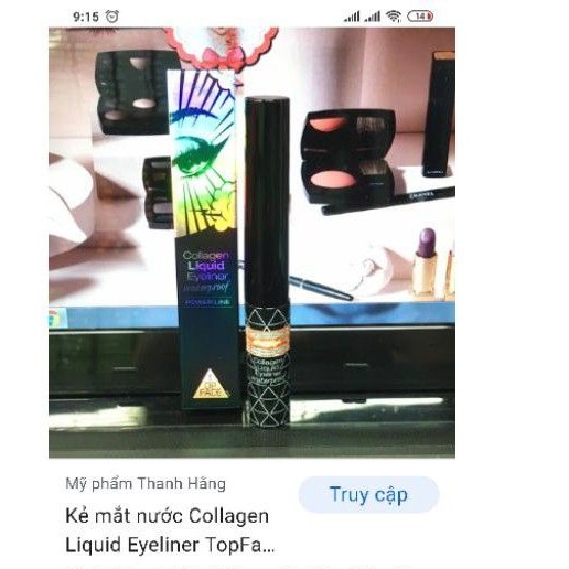 kẻ mắt nước collagen