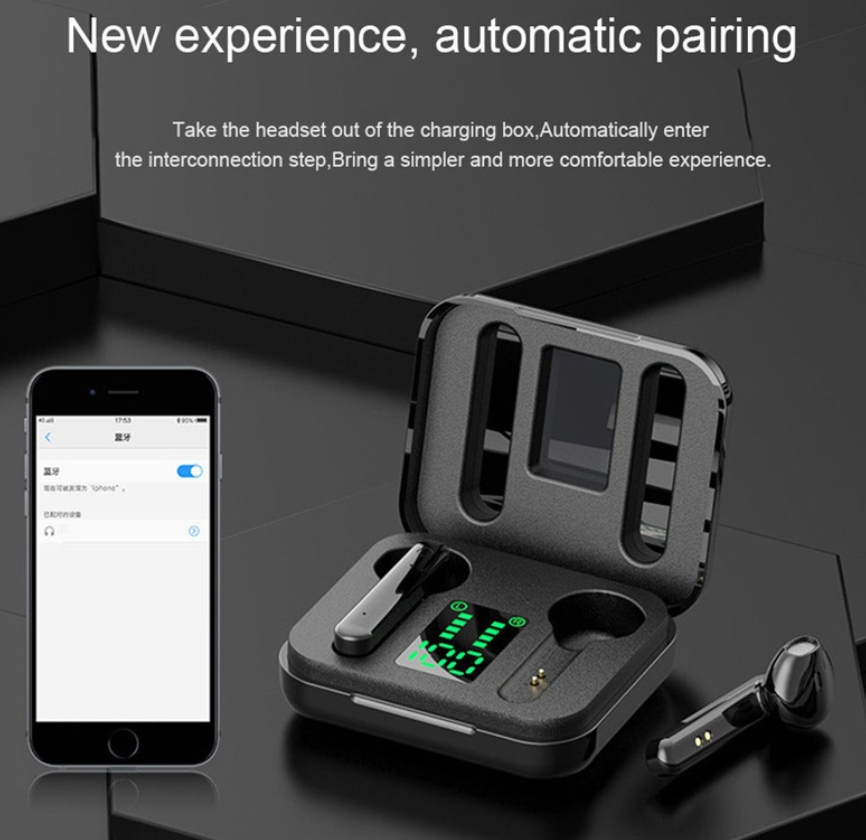 Tai nghe không dây kiểu nhét tai Q5 Tws kết nối Bluetooth V5.0 chất lượng cao