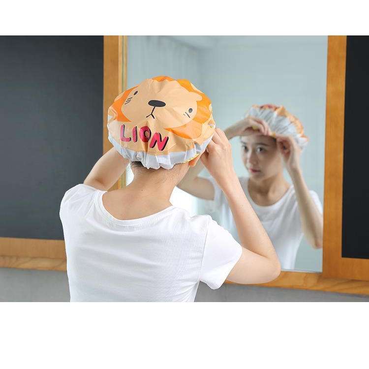Mũ Tắm Gội Trùm Đầu Tiện Lợi