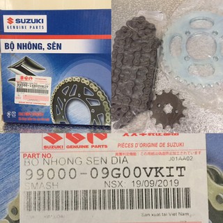 NHÔNG SÊN DĨA SMASH, SMASH REVO 110 CHÍNH HÃNG SUZUKI