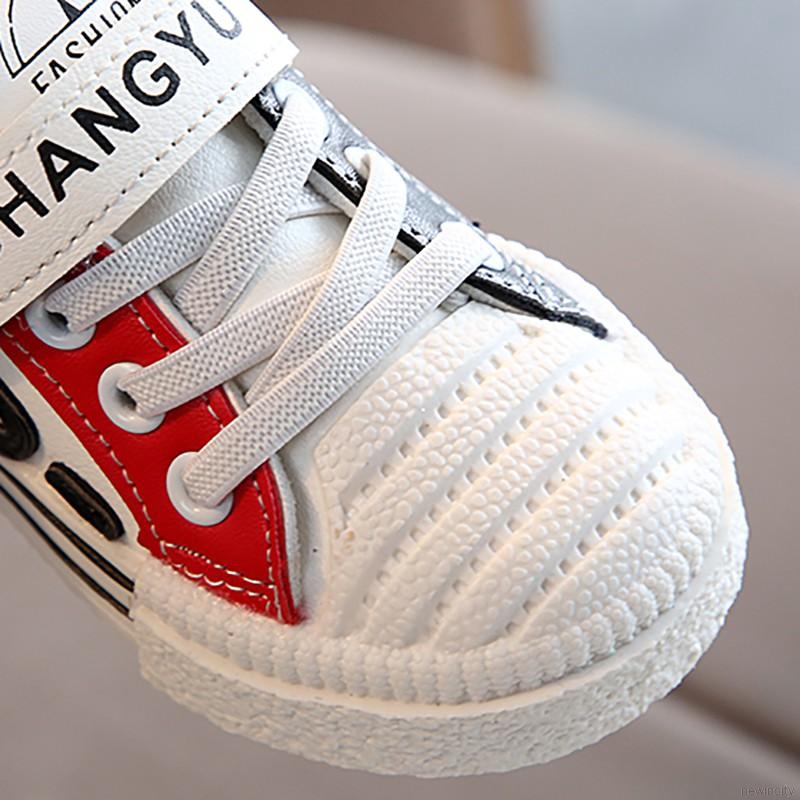 Giày thể thao da PU phong cách Hàn Quốc thời trang dành cho trẻ em