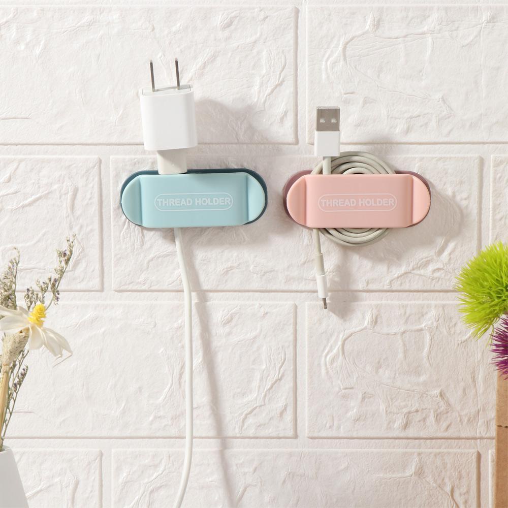 KUNHEV Bộ 4 Giá Đỡ Cố Định Dây Cáp Gắn Tường Gọn Gàng Thời Trang