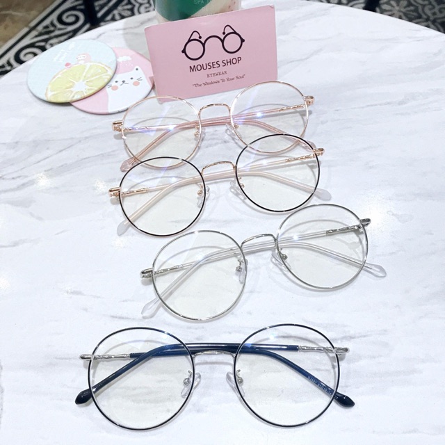 Gọng kính kim loại tròn GKL2887