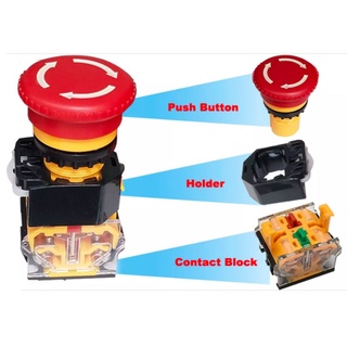 Nút dừng khẩn cấp LA38 Emergency Stop