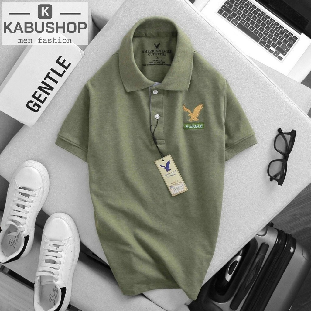 Áo thun nam có cổ A01TSW ngắn tay basic vải cá sấu cao cấp | BigBuy360 - bigbuy360.vn