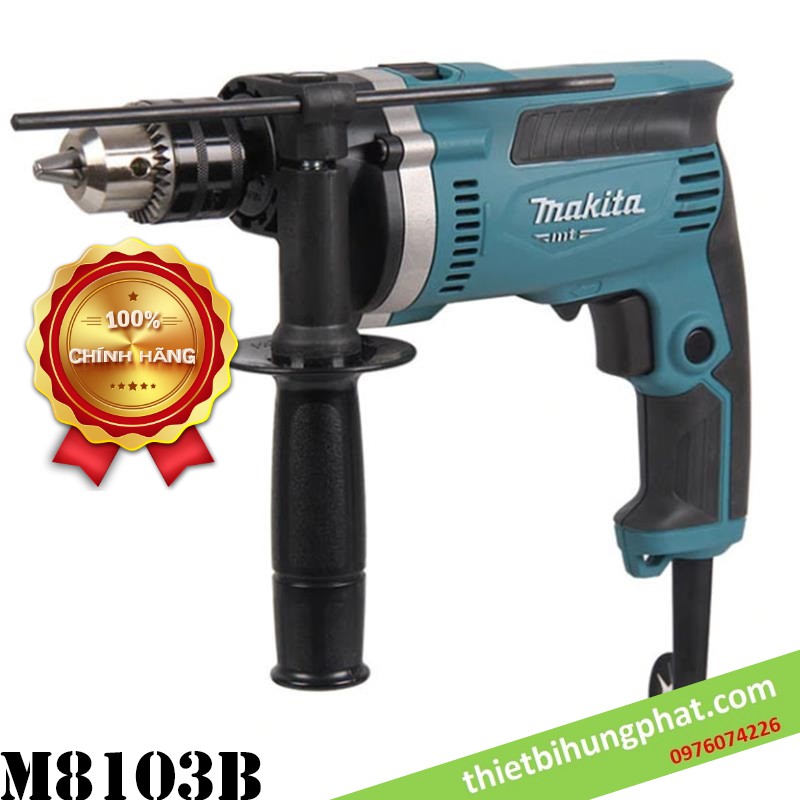 {Chính hãng} Máy khoan búa Makita M8103B (đầu cặp 13mm)